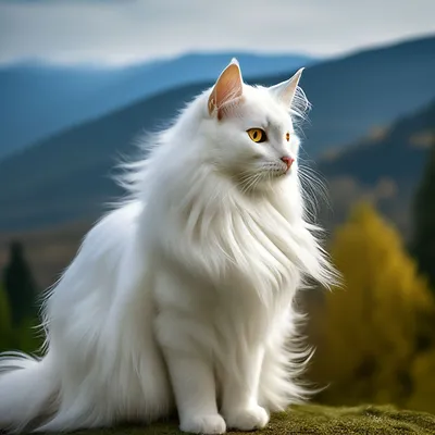 Отзыв о Порода кошек \"Турецкая Ангора\" | Для меня \"белая и пушистая\"  звучит, как \"потрясающая и знающая себе цену\"!