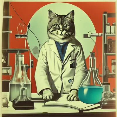 Кот ученый | Пикабу