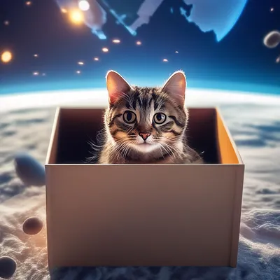 рыжий 😸 | Коробка, Кошки, Рыжий кот