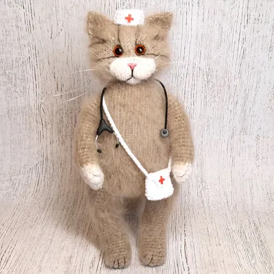 Кот врач» — создано в Шедевруме