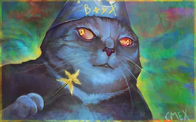 Рыжий кот-вжух: герой книг, фильмов и игр» — создано в Шедевруме