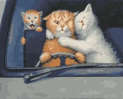 Подборка видеомемов: кот за рулем (catdriving) // Кошка за рулем автомобиля  #юмор #мем - YouTube