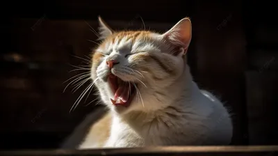 8 причин, отчего кошка зевает, увидев хозяина | Мур - Мяу | Дзен