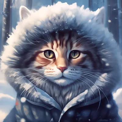 Кот Зима Снег Домашняя - Бесплатное фото на Pixabay - Pixabay