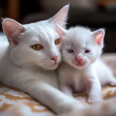 Порода кошек альбинос - 71 фото