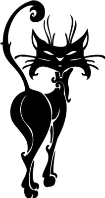 Черно белые коты» — создано в Шедевруме