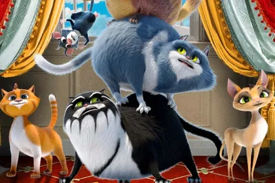 Вышли новые постеры российского мультфильма о котиках Коты Эрмитажа