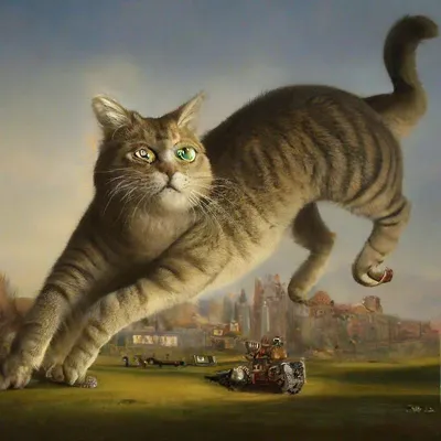 Царь»: гигантский кот из России ошарашил иностранцев своими размерами