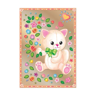 Пазл Clementoni 500 деталей: Котенок в цветах (30415) - купить в интернет  магазине - 1001puzzle.ru