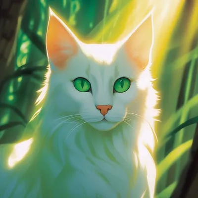 Коты-Воители: Лучик Света» — создано в Шедевруме