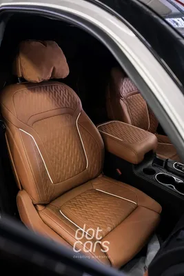 Mazda 6 - комплексная перетяжка сидений автомобиля в натуральную кожу