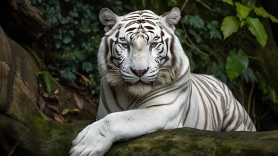 красивые картинки :: белый тигр :: artist :: JadeMere :: art (арт) /  картинки, гифки, прикольные комиксы, интересные статьи по теме.