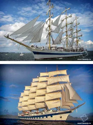 Самые красивые корабли в мире: описание и фото | Корабль, Картины кораблей,  Парусное судно