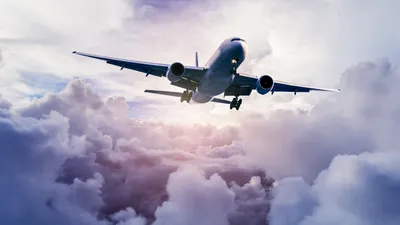 Красивое летящего самолета (50 фото) - красивые картинки и HD фото