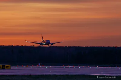 Красивые фотографии самолетов на рассвете | ЖЖитель: путешествия и авиация  | Дзен