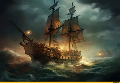 старинные корабли :: красивые картинки :: RetroStyle-Games :: корабль ::  парусник :: art (арт) / картинки, гифки, прикольные комиксы, интересные  статьи по теме.