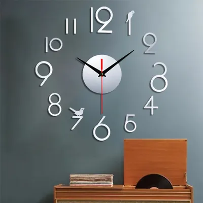Часы настенные для дома кварцевые бесшумные красивые Losso Premium CW-30 -  Красные: продажа, цена в Киеве. Часы для дома от \"Торговая компания LOSSO\"  - 1121210556