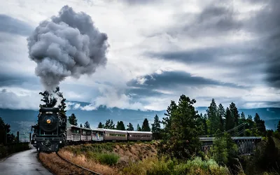 Красивые картинки с поездами (88 лучших фото)