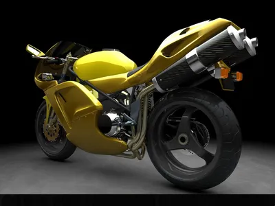 Красивые рисунки мотоциклов в Full HD разрешении