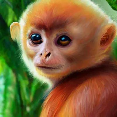 Символ наступающего года – красная обезьяна – живет в Гродненском зоопарке