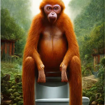 Красная обезьяна ревуна стоковое фото. изображение насчитывающей отдыхать -  53360902