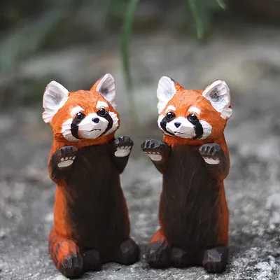 Купить реалистичная мягкая игрушка Hansa Creation Красная панда, игрушка на  руку, 20 см, цены на Мегамаркет