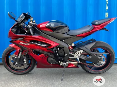 Мотоцикл красного цвета - HD изображение для скачивания