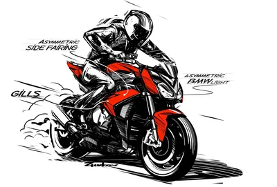 Изображение красного мотоцикла - Фото в 4K разрешении