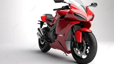 Фоны с красным мотоциклом - Изображения в Full HD разрешении