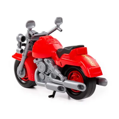 Фото: Красный мотоцикл в HD качестве