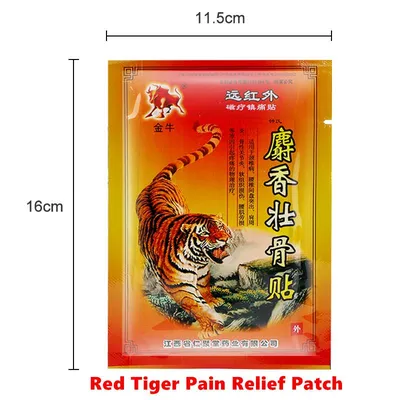 8 шт., медицинские пластыри с бальзамом «Красный Тигр» | AliExpress