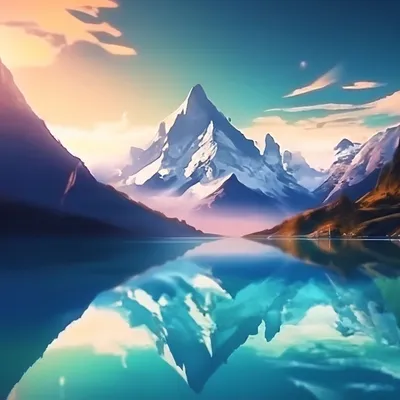 Создайте волшебную атмосферу с помощью красивого изображения Кристальной горы