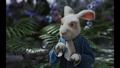 Кролик из Алисы в стране чудес в полном разрешении