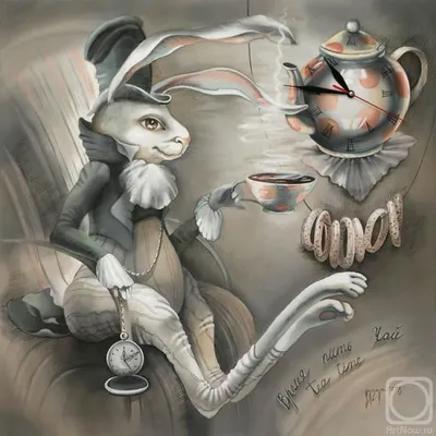 Фэнтезийные фото Кролика из Алисы в стране чудес
