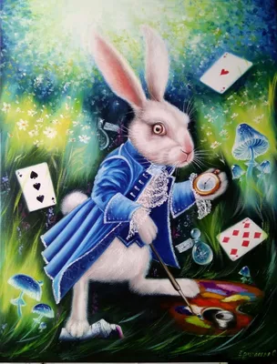 Кролик из Алисы в стране чудес и его приключения