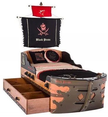 Кровать-корабль Ocean - купить в интернет-магазине детской мебели Abc King