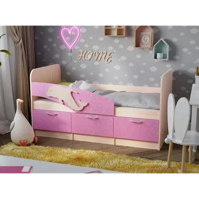 Кровать детская \"Дельфин-2\" 1,6м В купить недорого в интернет-магазине  МебельОптТорг в Санкт-Петербурге