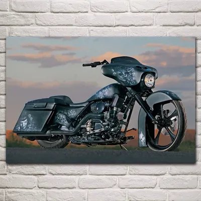 HD фотк круизер мотоцикла в 4K разрешении