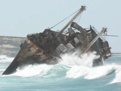 Корабли, потерпевшие крушение | Пикабу