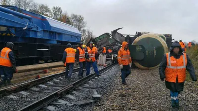 В Румынии перевернулся поезд с украинской пшеницей