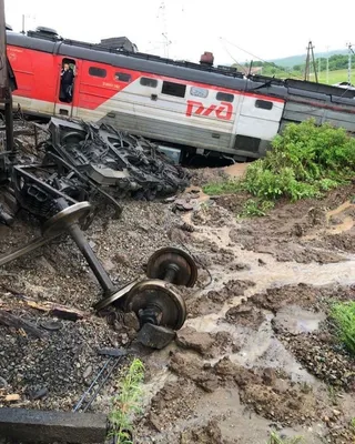 Крушение поезда в Приморье: подробности