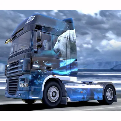 Машинка грузовик крутая» — создано в Шедевруме