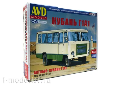Масштабные модели автобусов малого класса ПАЗ-651А (DiP Models) и «Кубань-Г1А1-02»  (SSM)