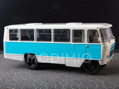 Купить масштабную модель автобуса Кубань-Г1А1-02 бело-зеленый, масштаб 1:43  (SSM)