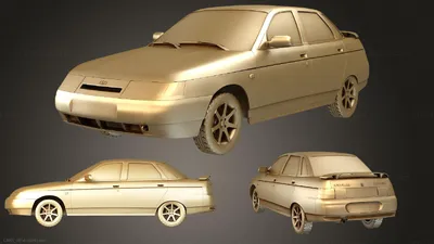 VAZ 2110 3D Model - 3DCADBrowser