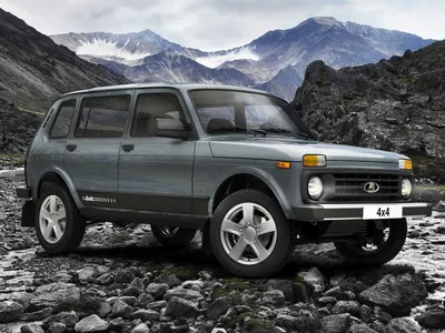 Lada 4×4, formerly called the Lada Niva is an off-road vehicle designed and  produced by the Russian manufacturer AvtoVAZ. Stock Photo | Adobe Stock
