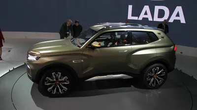 Moscow, Russia. 29th August 2018. A concept Lada 4x4 Vision offroader  unveiled at the 2018 Moscow