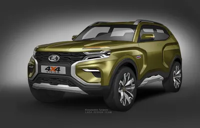MOSCOW, AUG.31, 2018: View on LADA Stand with New Concept Off Road Car  Chevrolet Niva 4x4 Vision and People Around on Automotive E Editorial  Photography - Image of exhibit, concept: 125220387