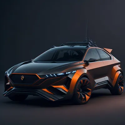 Concept car lada 2030 on Craiyon