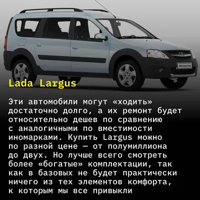 Dacia представила аналог Lada Largus - семейный универсал Jogger -  Российская газета